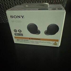 Sony WF-C500 Wireless Earbuds - Black Noir